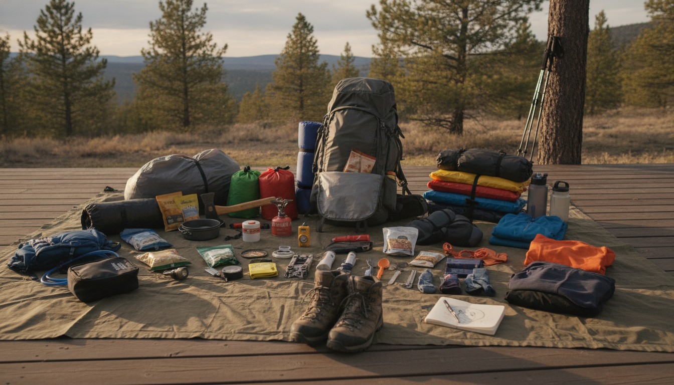 Printable Camping Gear Checklist for Hiking & Backpacking