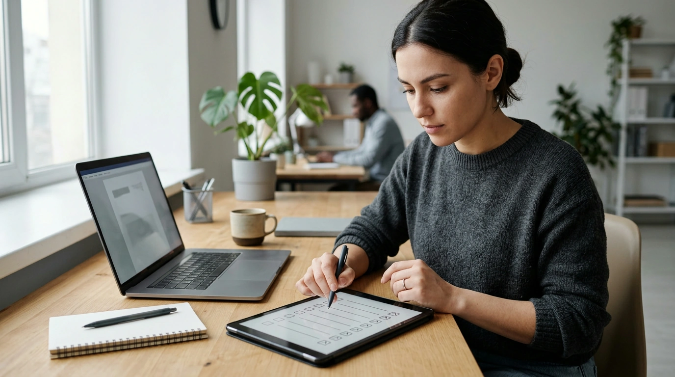 Use AI and a Checklist for Repetitive Office Tasks